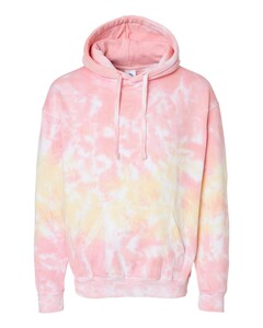 Colortone 8777 Tie-Dyed-Tie-Dyed Hooded Sweatshirt Tie-Dyed