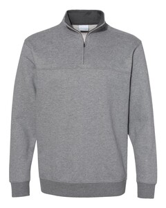 Columbia 212475 Gray-Men's Hart Mountain II Half-Zip Pullover Gray
