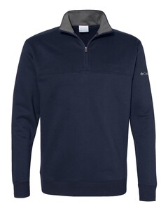 Columbia 212475 Navy-Men's Hart Mountain II Half-Zip Pullover Navy