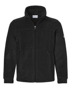 Columbia 212479 Black-Youth Steens Mountain II Fleece Full-Zip Jacket Black