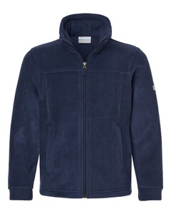 Columbia 212479 Navy-Youth Steens Mountain II Fleece Full-Zip Jacket Navy