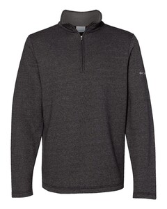 Columbia 212487 Black-Men's Great Hart Mountain III Half-Zip Pullover Black