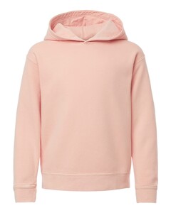Comfort Colors 1467Y Pink-Garment-Dyed Youth Lightweight Fleece Hooded Sweatshirt Pink