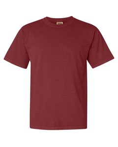 Comfort Colors 1717 Red-Heavyweight Garment-Dyed 100% Cotton T-Shirt Red