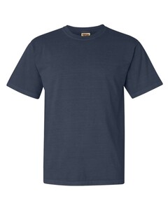 Heavyweight Garment-Dyed 100% Cotton T-Shirt Navy Comfort Colors 1717 Navy