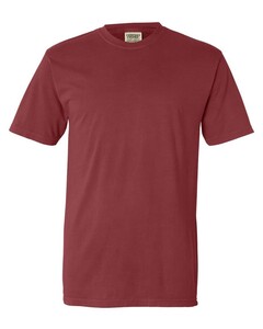 Combed Ringspun Cotton T-Shirt Red Comfort Colors 4017 Red