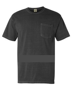 Comfort Colors 6030 Gray-Heavyweight 100% Cotton Garment-Dyed Pocket T-Shirt Gray