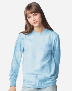 Comfort Colors 6045 Blue-Unisex Colorblast™ Long Sleeve T-Shirt Blue