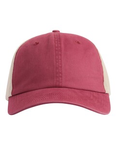 Comfort Colors CCST0 Red-Sunwashed Trucker Cap Red