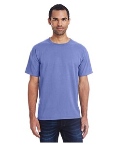 Comfortwash By Hanes GDH100 Blue-Garment Dyed Short Sleeve T-Shirt Blue