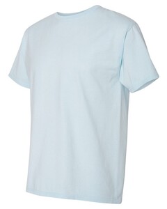Comfortwash By Hanes GDH100 Blue-Garment Dyed Short Sleeve T-Shirt Blue