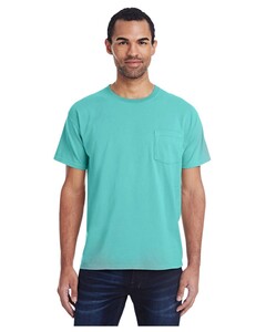 Comfortwash By Hanes GDH150 Green-Garment Dyed Short Sleeve Pocket T-Shirt Green