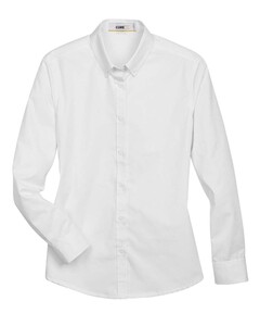 Women's Operate Twill Shirt White Core 365 78193 White