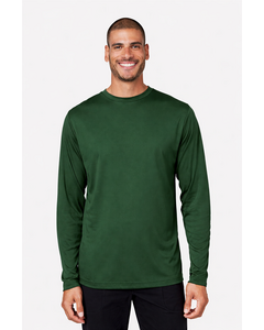 Core 365 CE10L Green-Capital Long Sleeve Performance T-Shirt Green