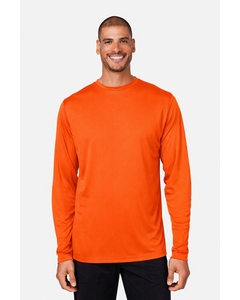 Core 365 CE10L Safety-Capital Long Sleeve Performance T-Shirt Safety