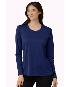 Core 365 CE10LW Navy-Women's Capital Performance Long Sleeve T-Shirt Navy