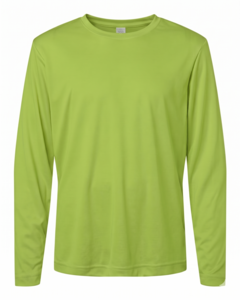 Core 365 CE10LY Green-Youth Capital Performance Long Sleeve T-Shirt Green
