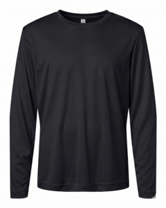 Core 365 CE10LY Black-Youth Capital Performance Long Sleeve T-Shirt Black