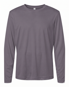 Core 365 CE10LY Gray-Youth Capital Performance Long Sleeve T-Shirt Gray