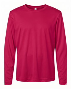 Core 365 CE10LY Red-Youth Capital Performance Long Sleeve T-Shirt Red
