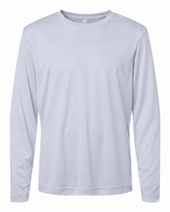 Core 365 CE10LY Gray-Youth Capital Performance Long Sleeve T-Shirt Gray