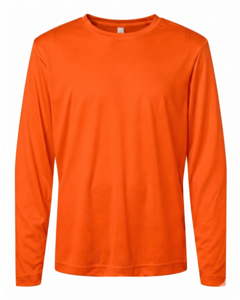 Core 365 CE10LY Safety-Youth Capital Performance Long Sleeve T-Shirt Safety