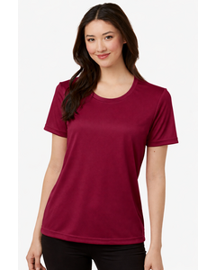 Core 365 CE10W Maroon-Women's Capital Performance T-Shirt Maroon