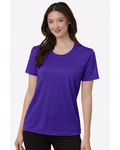 Core 365 CE10W Purple-Women's Capital Performance T-Shirt Purple