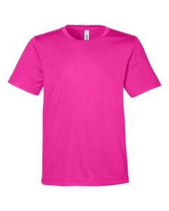 Core 365 CE10Y Pink-Youth Capital Performance T-Shirt Pink