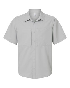 Core 365 CE520 Gray-Men's UltraUVP Shoreline Short Sleeve Staff Shirt Gray
