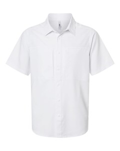 Core 365 CE520 White-Men's UltraUVP Shoreline Short Sleeve Staff Shirt White