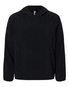 Core 365 CE520L Black-Men's UltraUVP Shoreline Long Sleeve Hooded Pullover Black