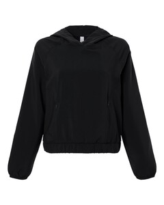 Core 365 CE520LW Black-Women's UltraUVP Shoreline Long Sleeve Hooded Pullover Black