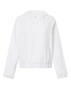 Core 365 CE520LW White-Women's UltraUVP Shoreline Long Sleeve Hooded Pullover White