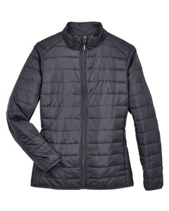 Women's Prevail Packable Puffer Jacket Gray Core 365 CE700W Gray