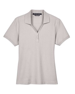Devon & Jones D100W Gray-Women's Pima Piqué Polo Gray