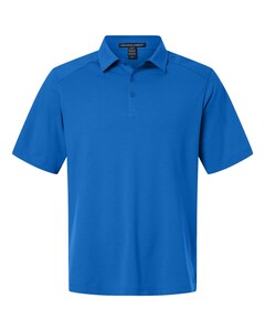 Devon & Jones DG102 Blue-Men's Seaton Pebble Textured Polo Blue