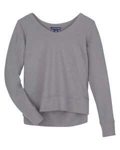 Women's New Classics® Charleston Pullover Gray Devon & Jones DG482W Gray