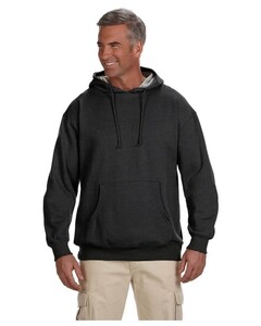 Heathered Hooded Sweatshirt Gray econscious EC5570 Gray