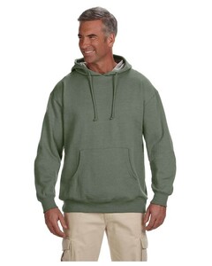 Heathered Hooded Sweatshirt Green econscious EC5570 Green