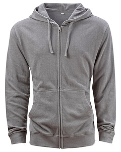 Hemp Hero Full-Zip Hooded Sweatshirt Gray econscious EC5980 Gray