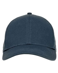 Six-Panel Baseball Cap Blue econscious EC7025 Blue