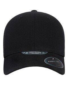 FlexFit 110MNU Black-110&reg; NU Mesh Cap Black
