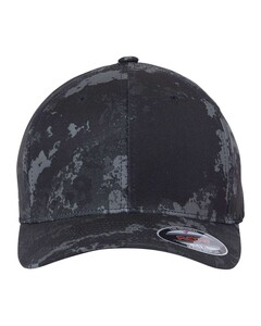 Structured Fitted Hat Black FlexFit 6277 Black