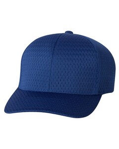 Athletic Mesh Hat Blue FlexFit 6777 Blue