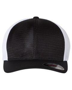 Omnimesh Cap Black FlexFit FF360 Black