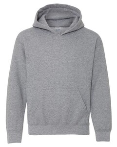 Gildan 18500B Gray-Youth Heavy Blend 50/50 Pullover Hoodie Gray