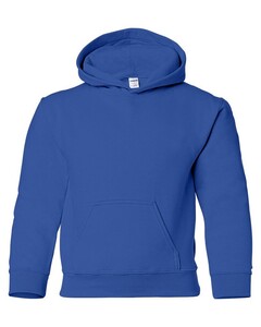Youth Heavy Blend 50/50 Pullover Hoodie Blue Gildan 18500B Blue