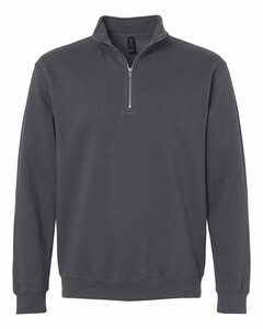 Gildan 18810 Gray-Unisex Heavy Blend™ Quarter-Zip Sweatshirt Gray