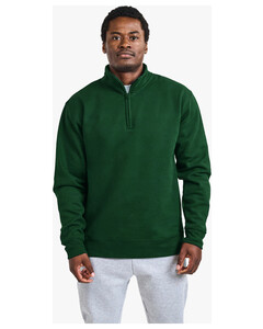 Gildan 18810 Green-Unisex Heavy Blend™ Quarter-Zip Sweatshirt Green